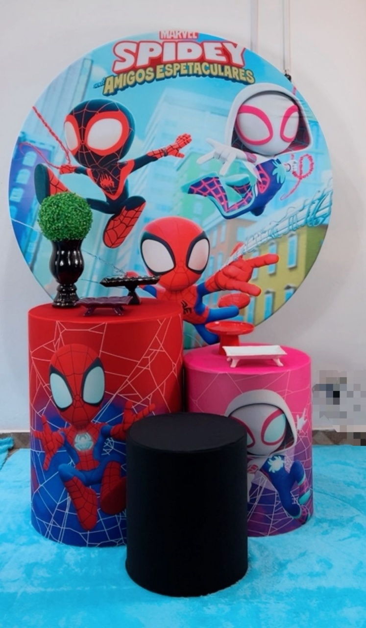 Kit Bronze Homem Aranha Baby Spidey - TudFestas