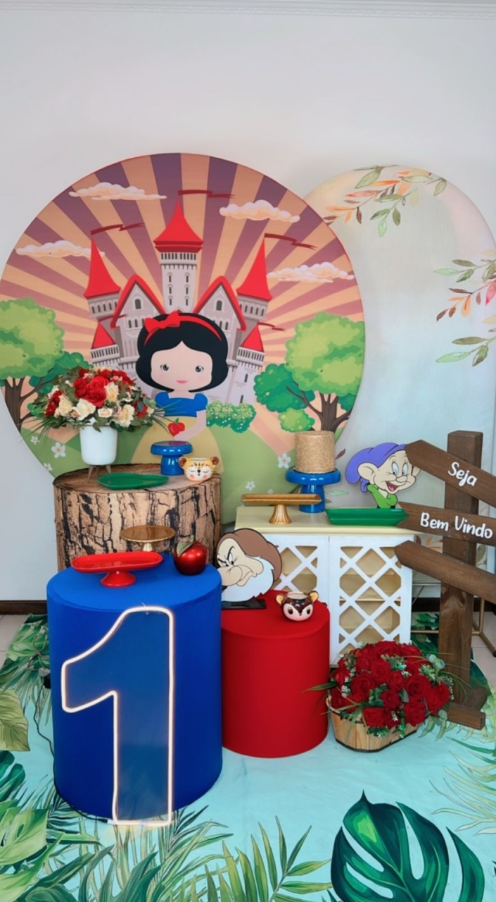 Composição Branca de Neve Baby Mod 9 - TudFestas