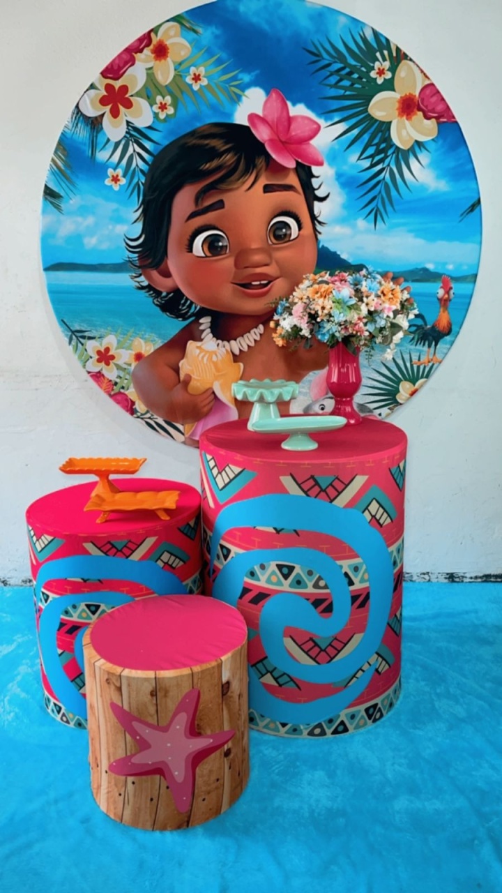 Kit Bronze Baby Fundo Azul - TudFestas