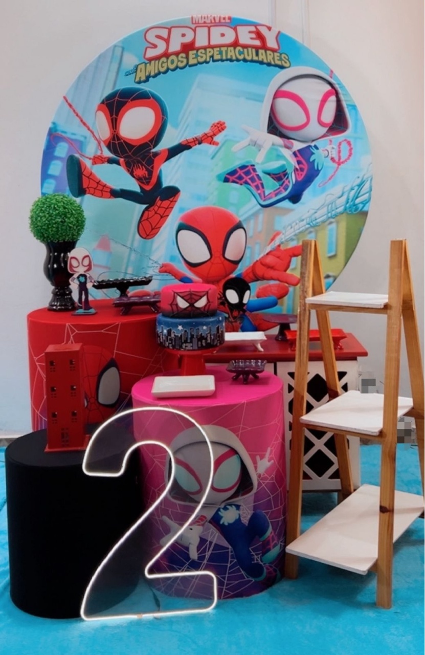 Kit Diamante Homem Aranha Baby Spidey - TudFestas