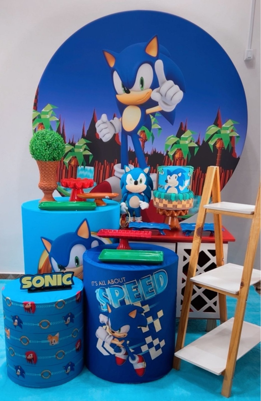 Kit Ouro Sonic - Modelo 2 - TudFestas