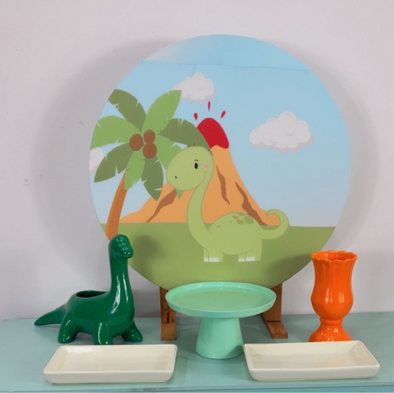 Kit Rubi Dinossauro Baby  - TudFestas