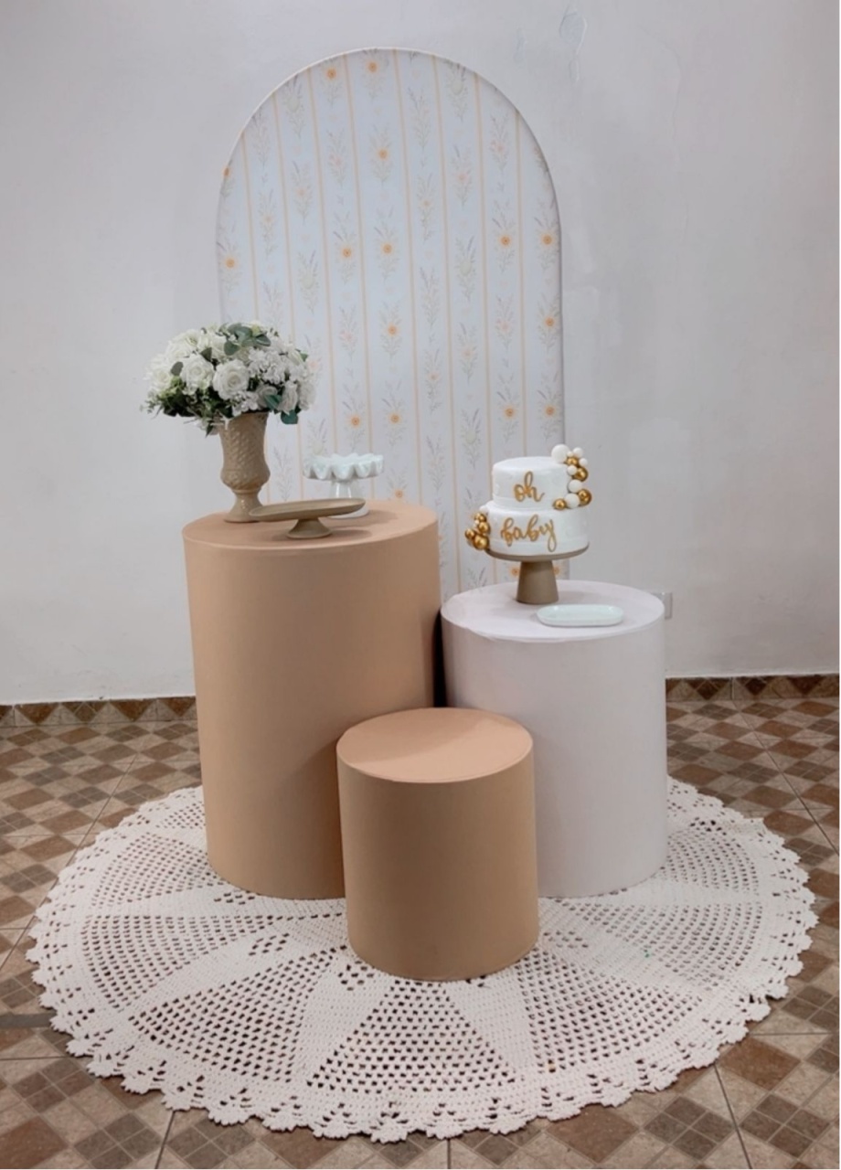 Composição Chá de Bebe Clean - Modelo 3 - TudFestas