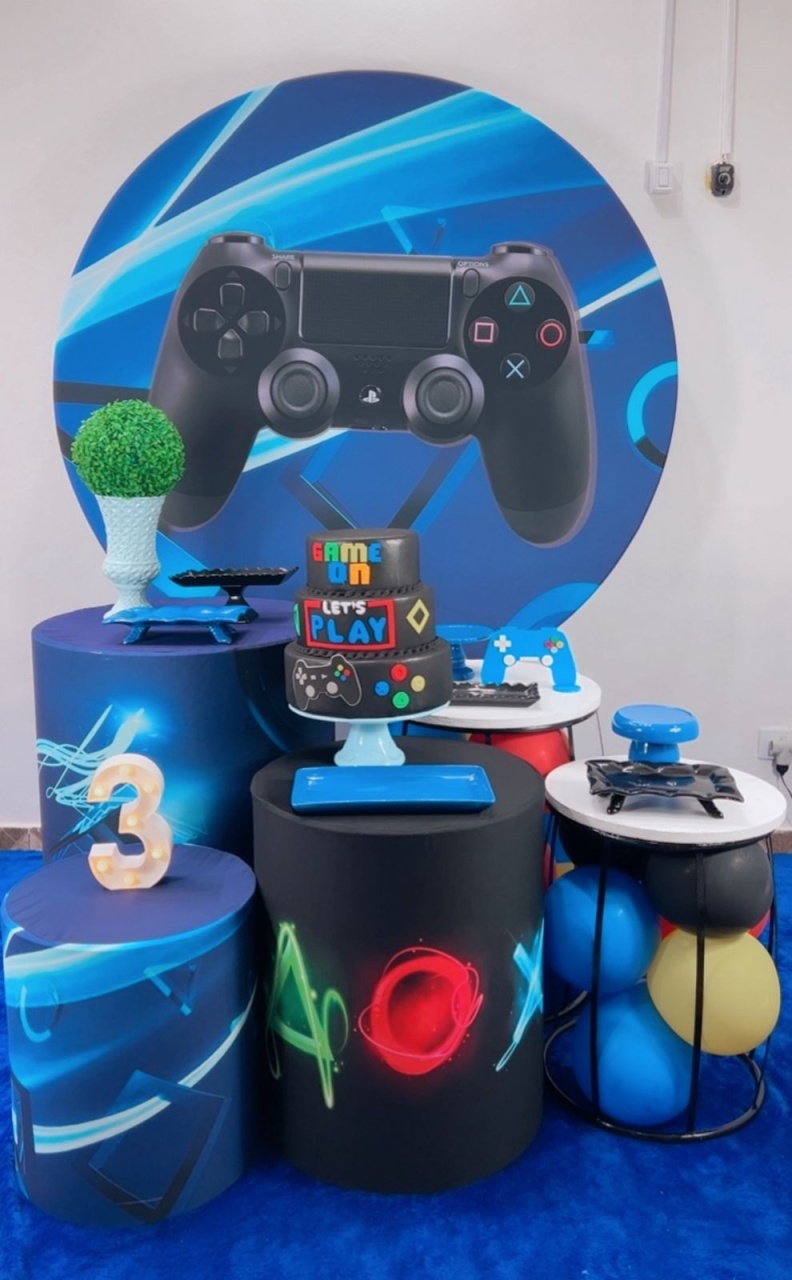 Kit Ouro Vídeogame  - TudFestas