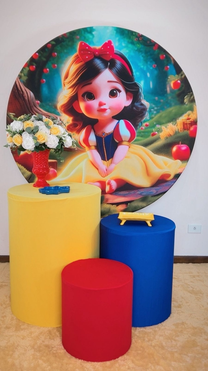 Kit Promocional Branca de Neve Baby - Modelo 3 - TudFestas