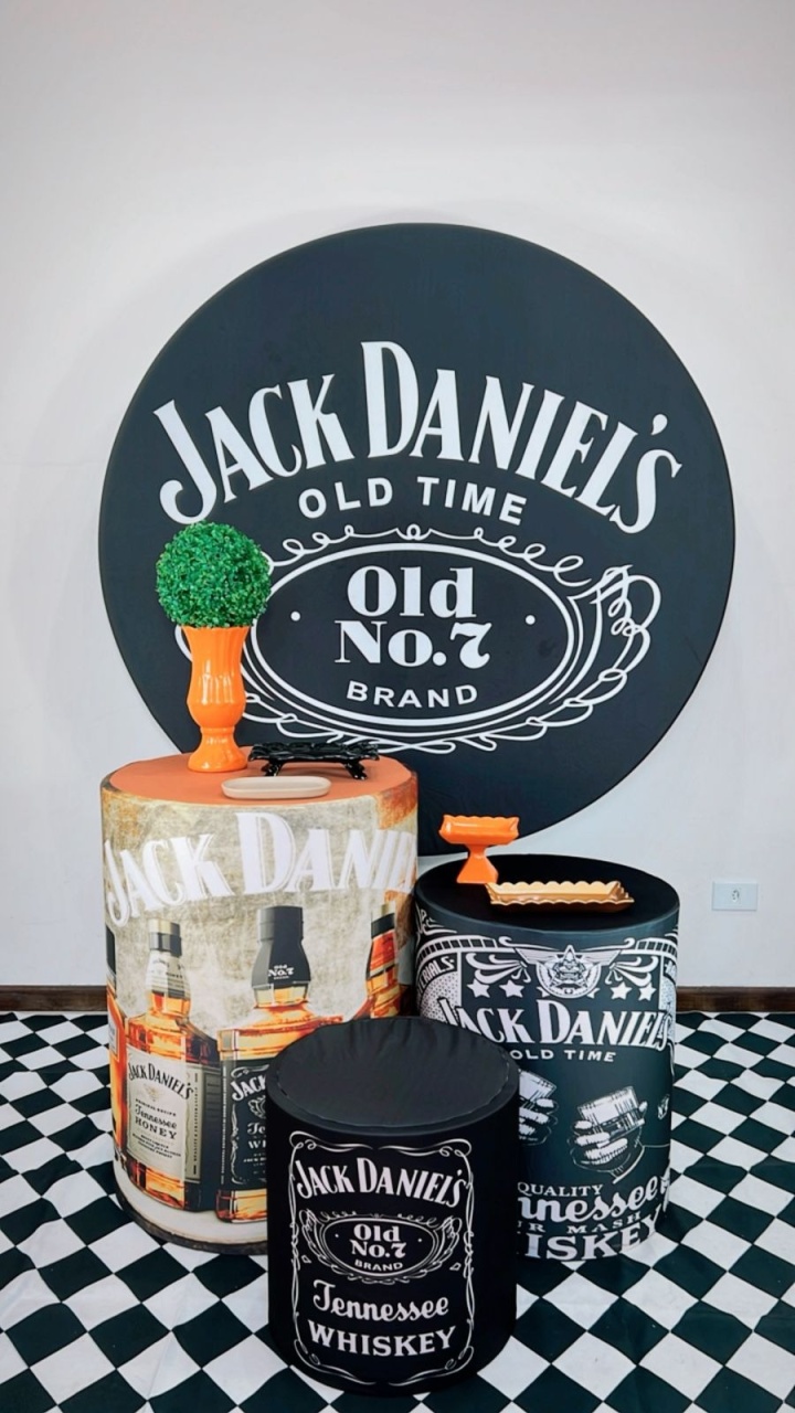 Kit Bronze Jack Daniels Modelo 2 - TudFestas