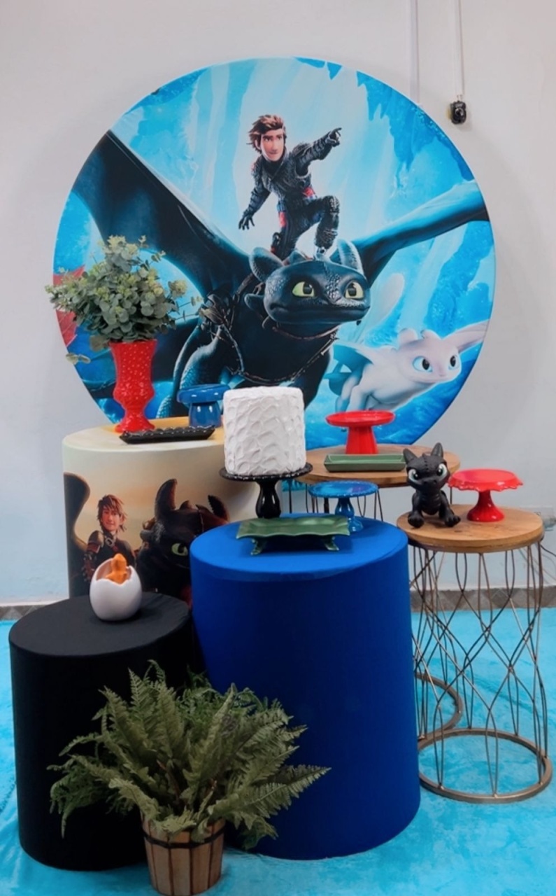 Kit Ouro Como Treinar Meu Dragão - Modelo 2 - TudFestas