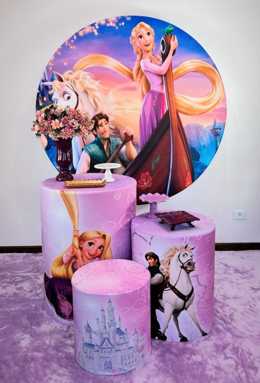 Kit Bronze Rapunzel - TudFestas