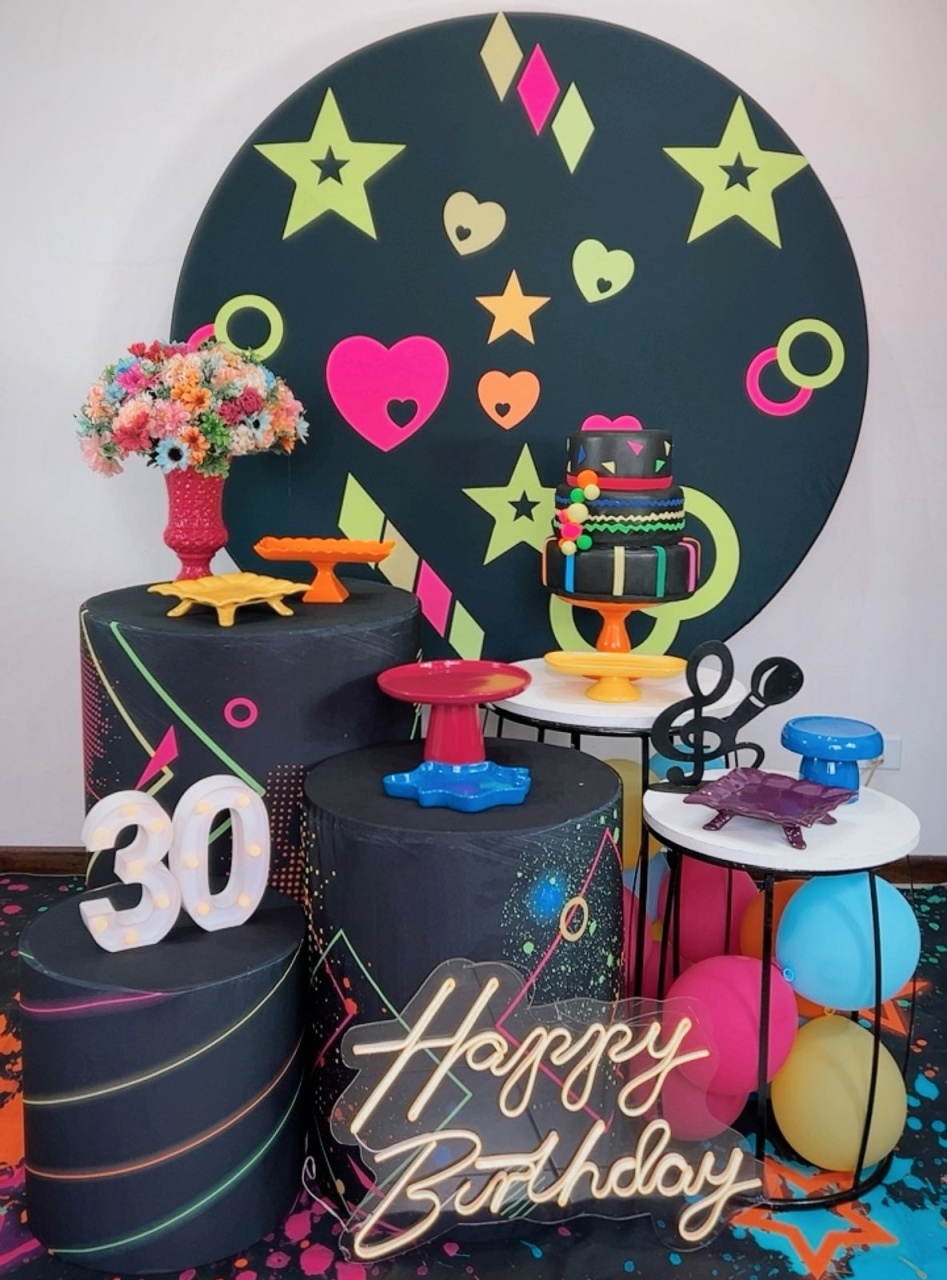 Kit Diamante Neon - TudFestas