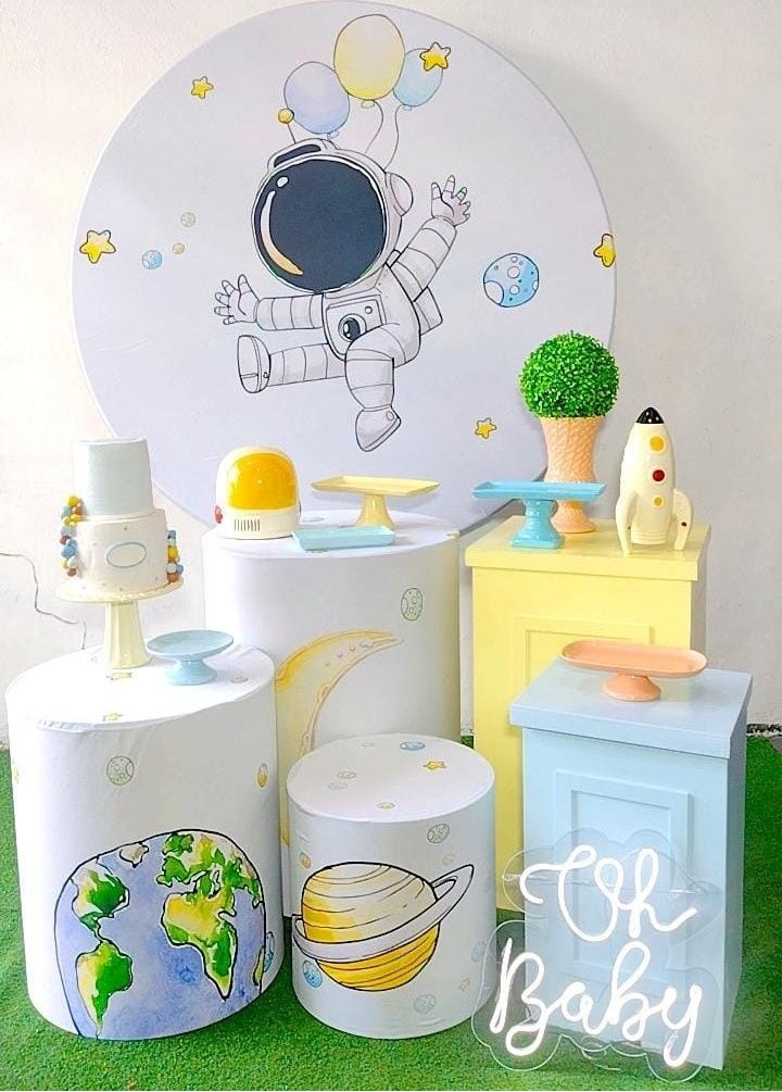 Composição Astronauta Candy - Modelo 3 - TudFestas