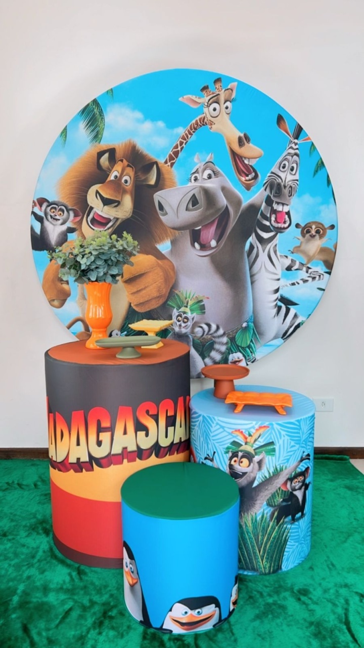 Kit Bronze Madagascar  - TudFestas
