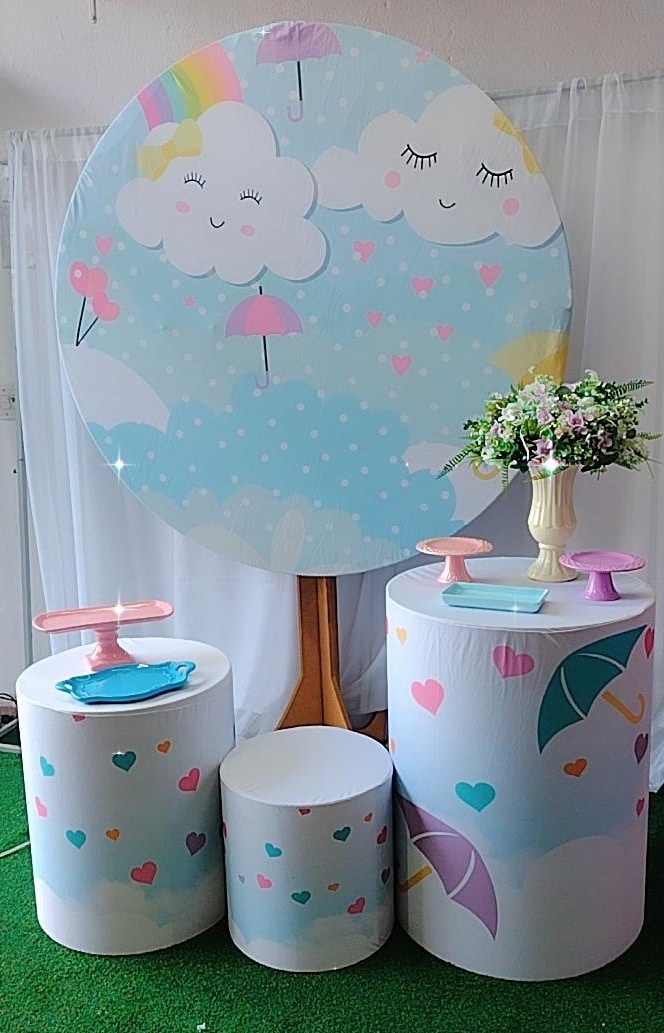 Kit Bronze Chuva de Amor - Modelo 2 - TudFestas