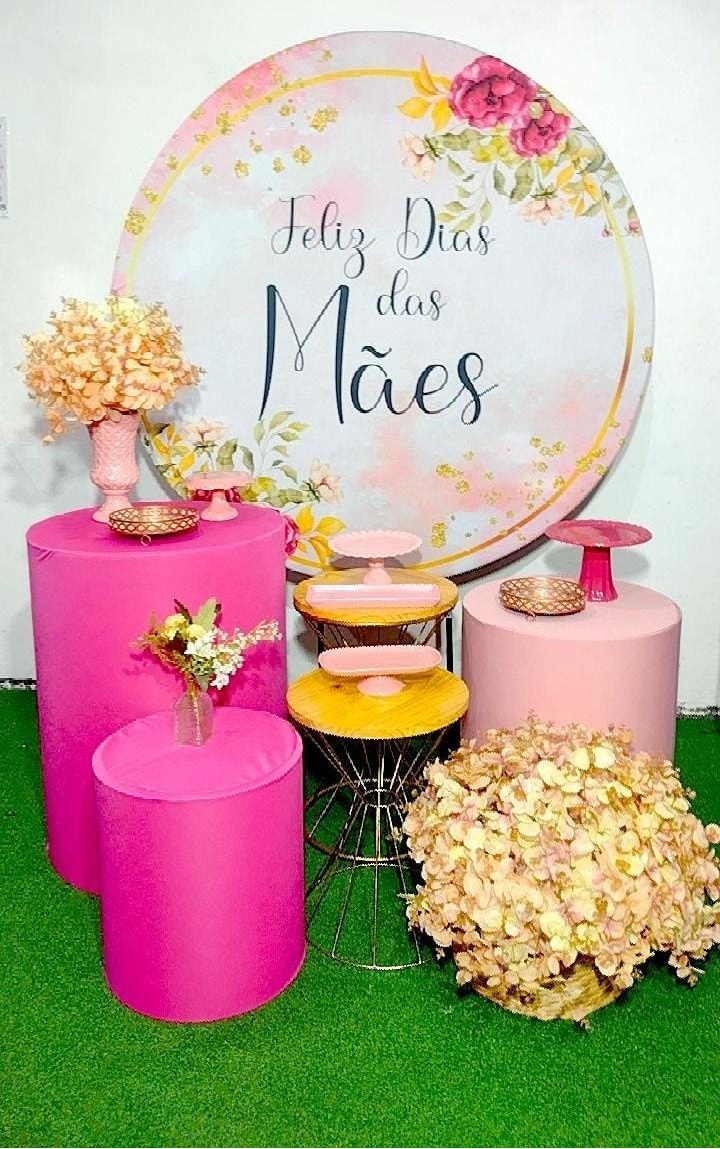 Kit Diamante Mãe Floral - TudFestas