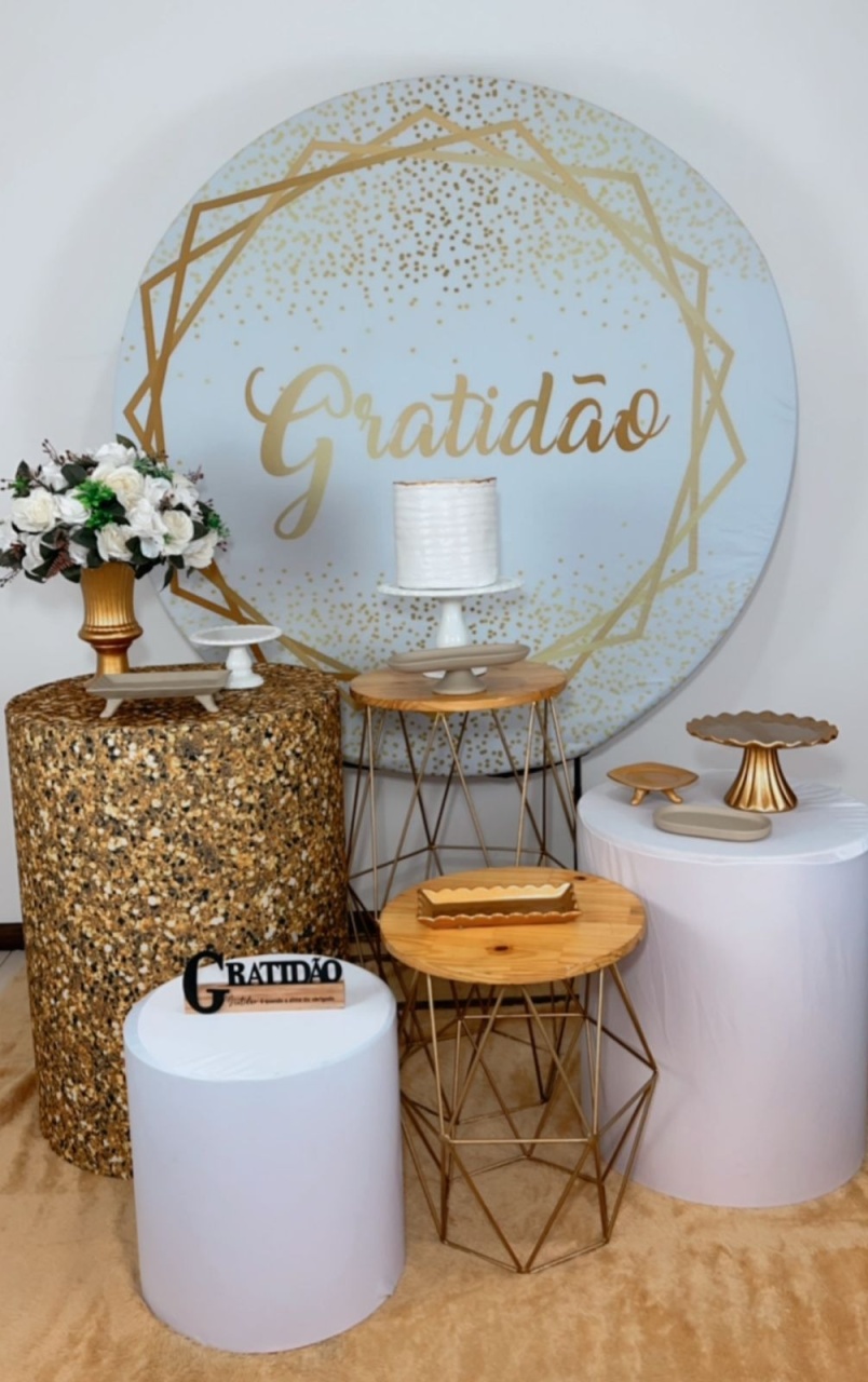 Kit Ouro Gratidão Mod 2 - TudFestas