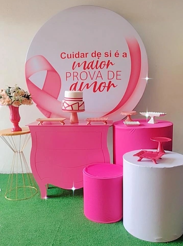 Kit Ouro Outubro Rosa  - TudFestas