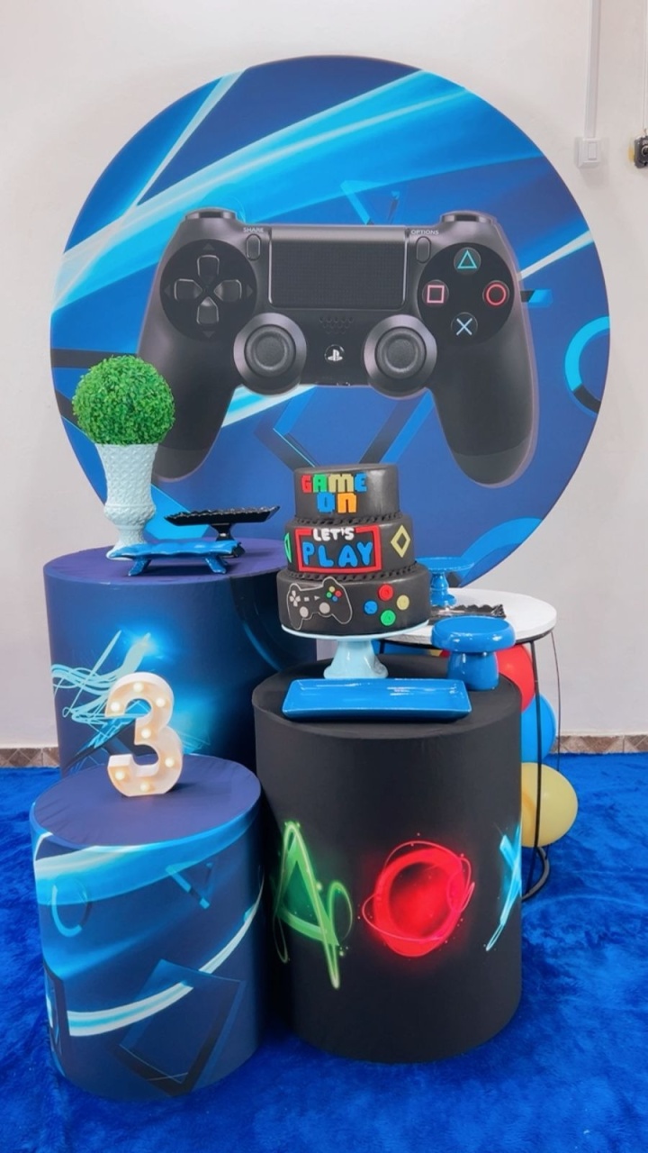 Kit Prata Vídeogame - TudFestas