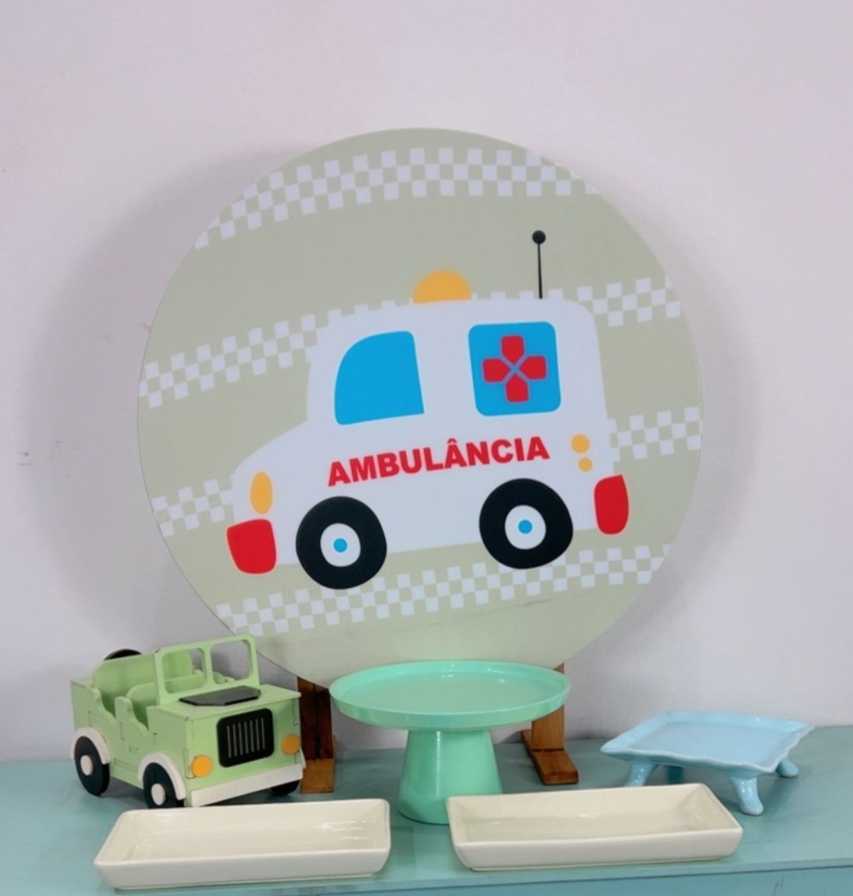 Kit Rubi Ambulância  - TudFestas