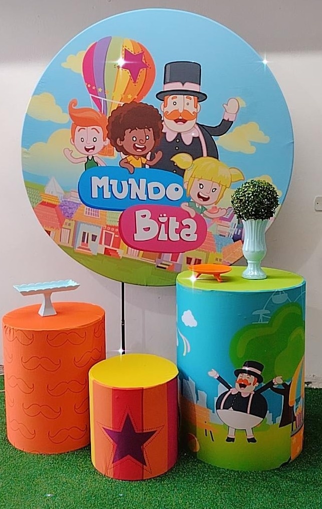 Kit Promocional Mundo Bita - TudFestas