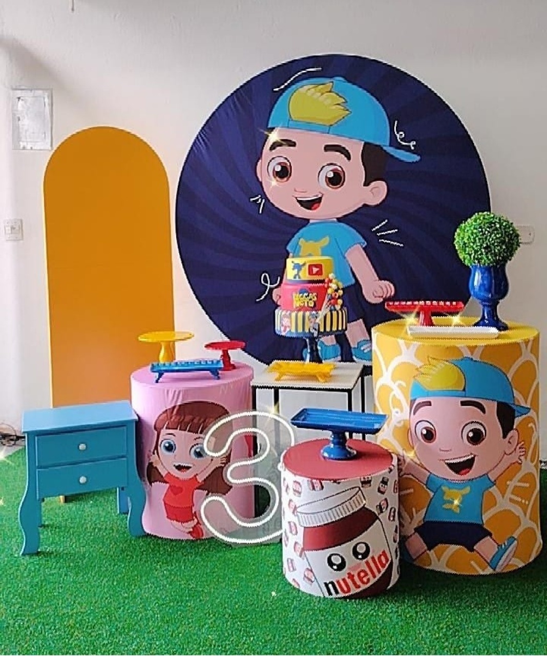 Kit Diamante Lucas Neto - TudFestas