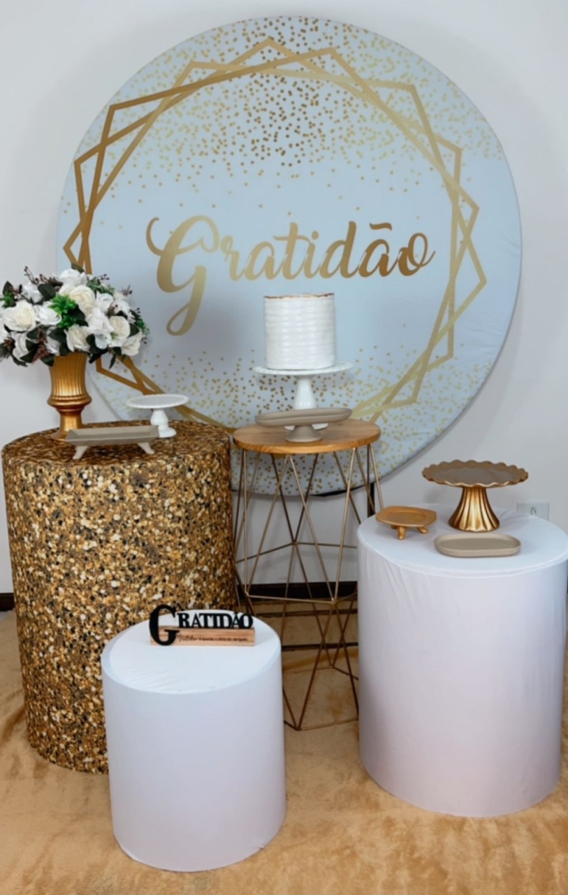 Kit Prata Gratidão Mod 2 - TudFestas