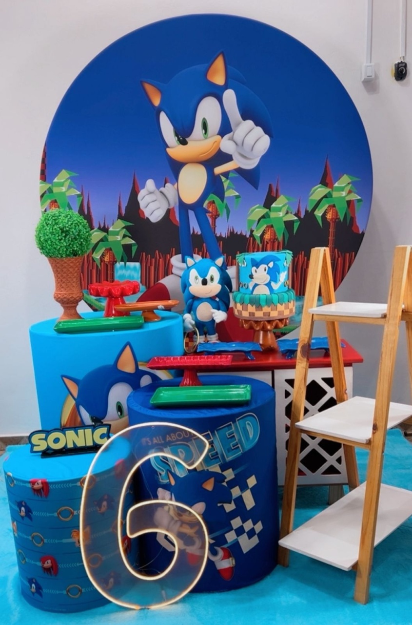 Kit Diamante Sonic - Modelo 2 - TudFestas