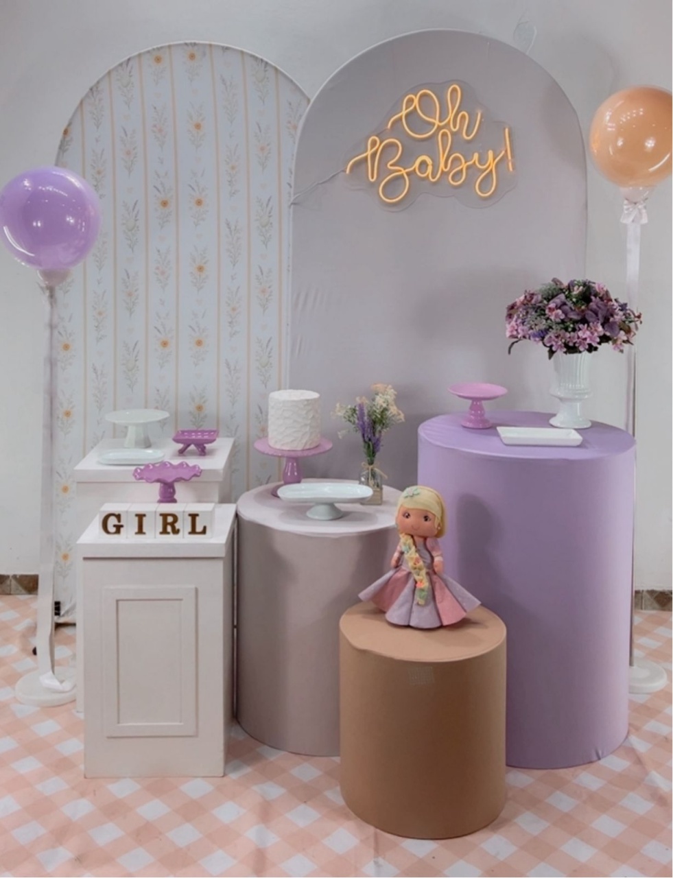 Composição Rapunzel Clean - Modelo 9 - TudFestas
