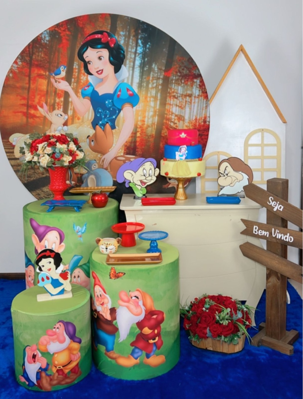 Composição Branca de Neve Mod 9 - TudFestas