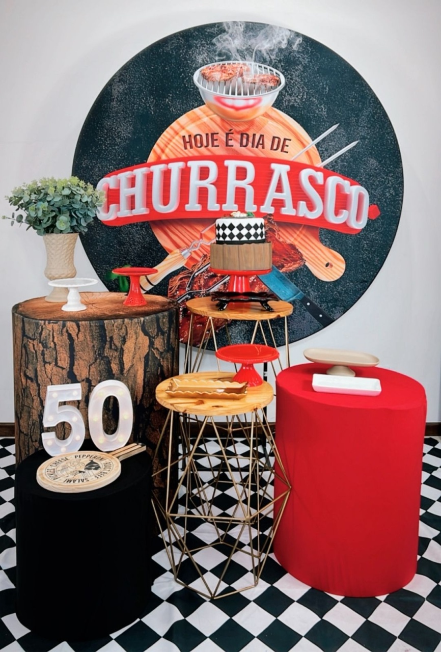 Kit Ouro Churrasco Mod 2 - TudFestas