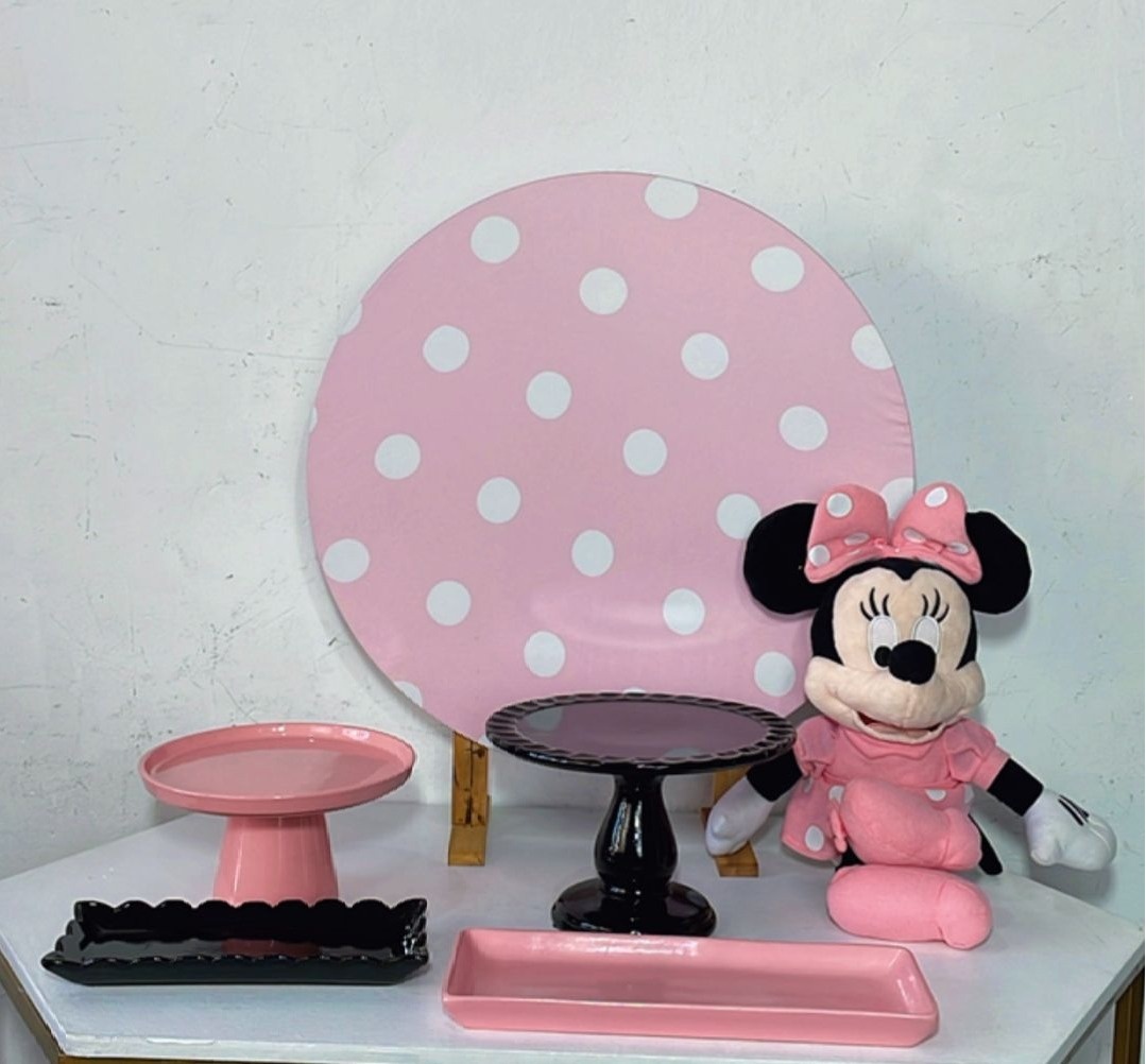 Kit Rubi Minnei Rosa Mod 2 - TudFestas