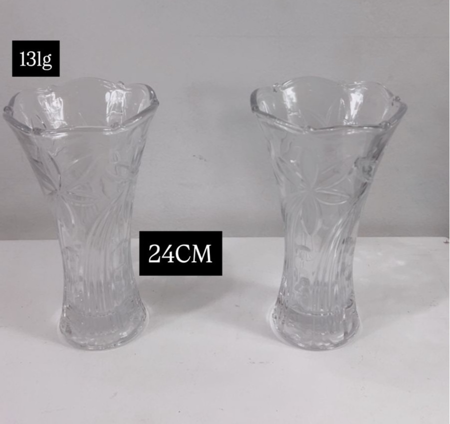 Vaso de Vidro Luxo - TudFestas