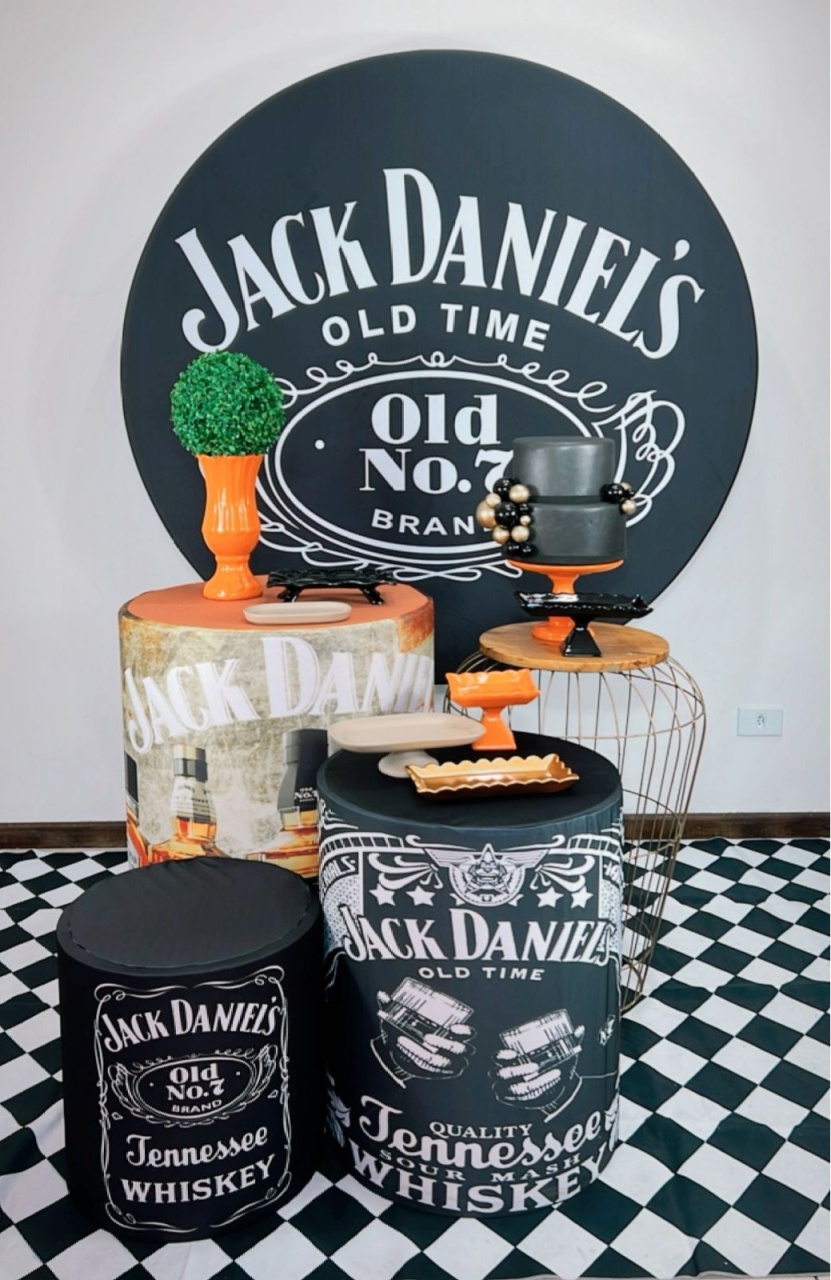 Kit Prata Jack Daniels Modelo 2 - TudFestas