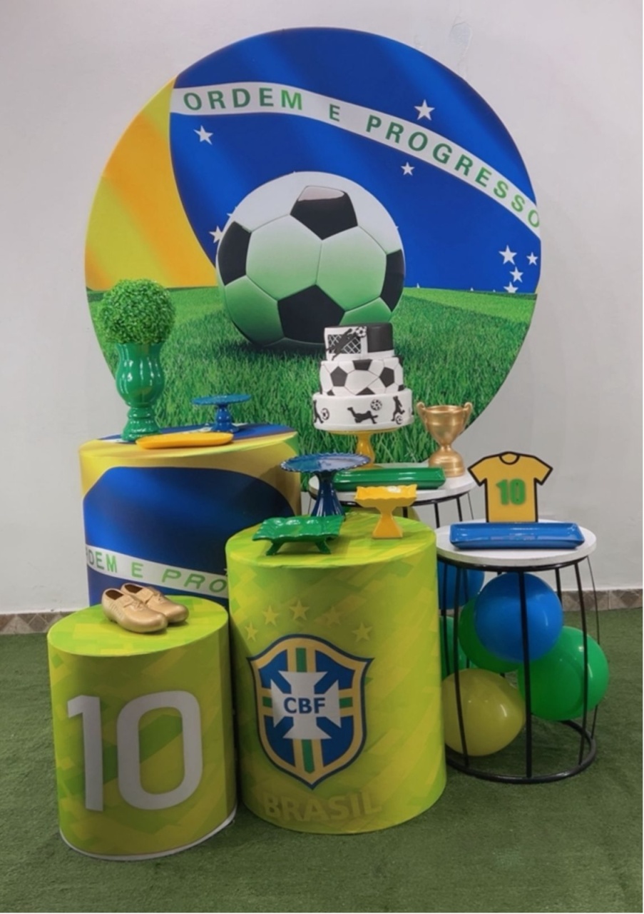 Kit Ouro Brasil - Modelo 2 - TudFestas