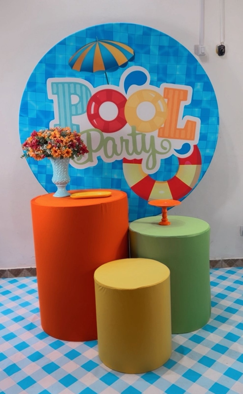 Kit Promocional Pool Party - TudFestas