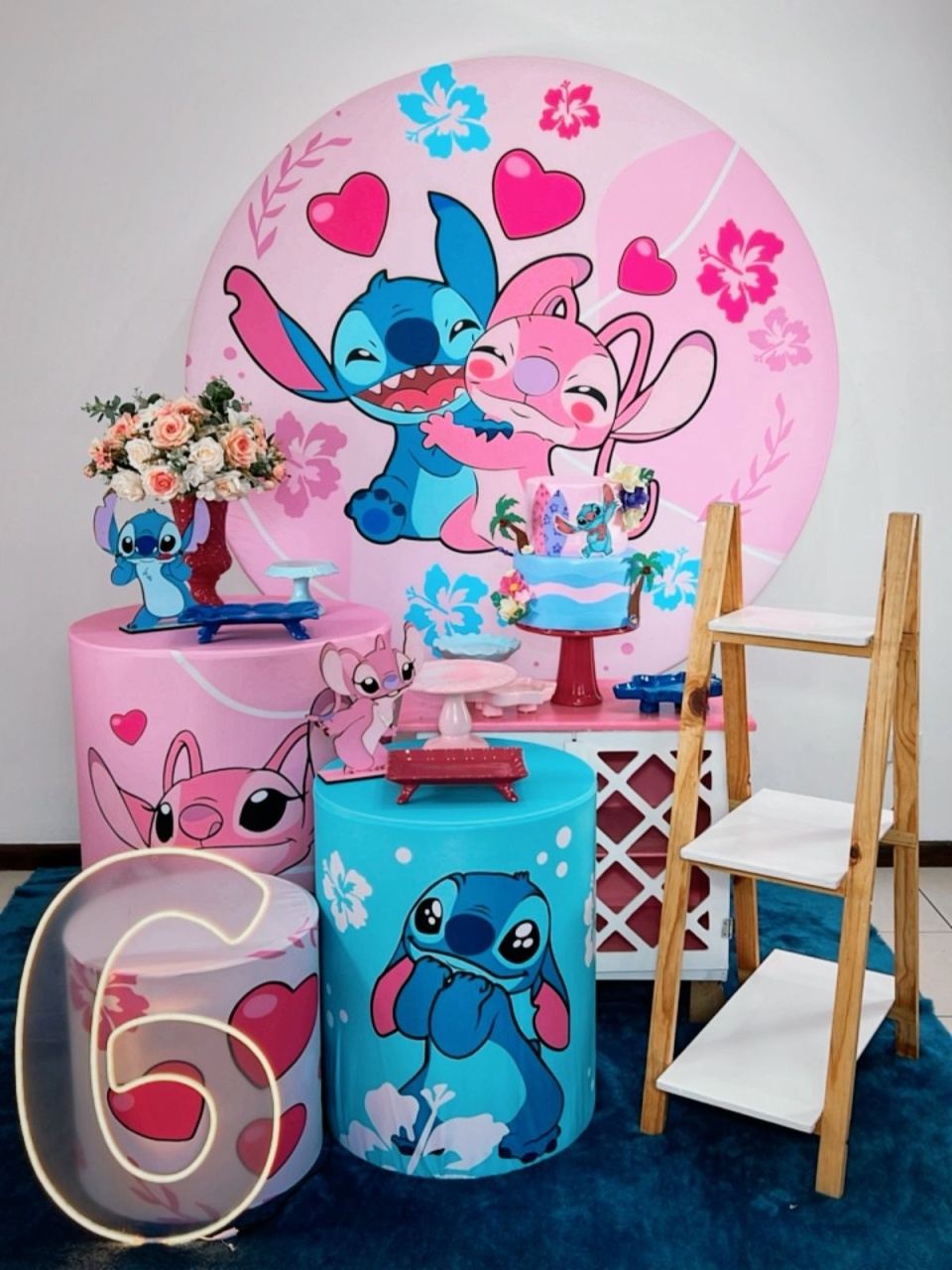 Kit Diamante Lilo Stich E Angel - TudFestas