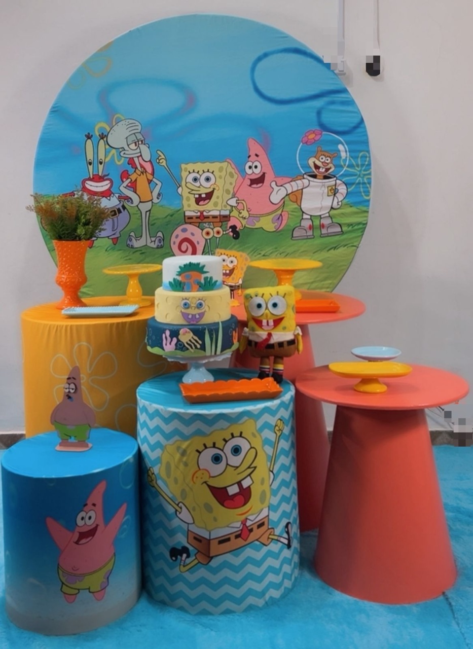 Kit Ouro Bob Esponja - Modelo 2 - TudFestas