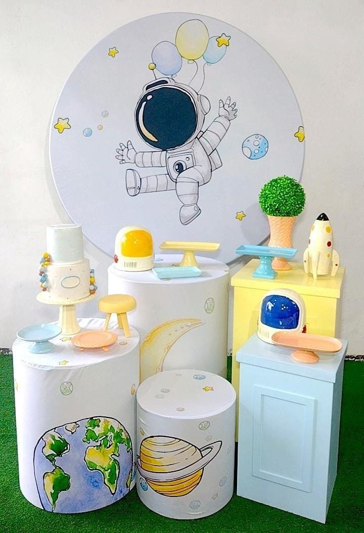 Kit Ouro Astronauta Candy - TudFestas
