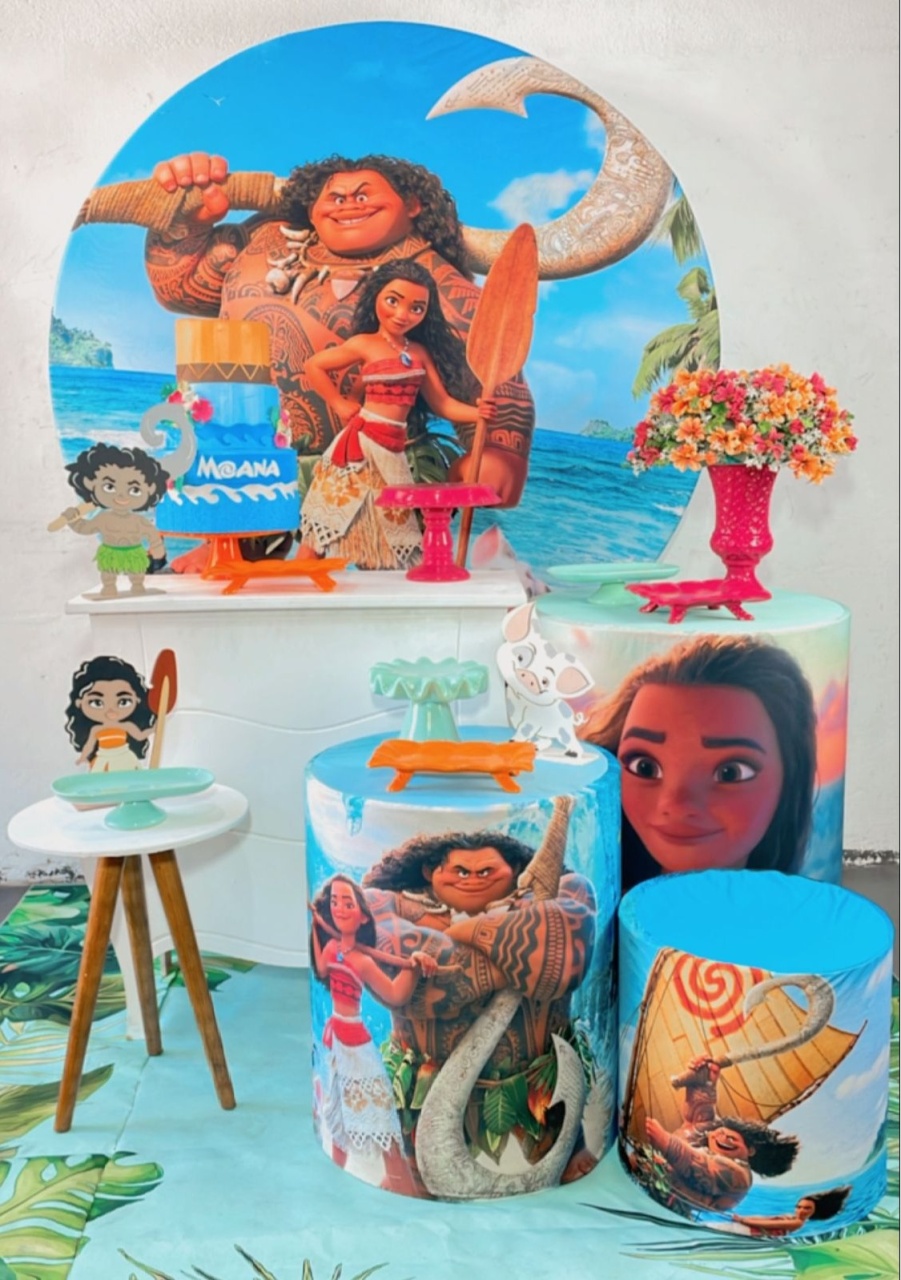 Kit Ouro Moana Grande - TudFestas