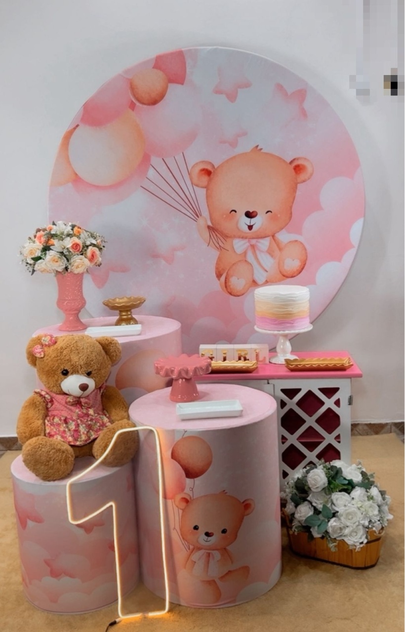 Kit Diamante Ursinha Baby - TudFestas
