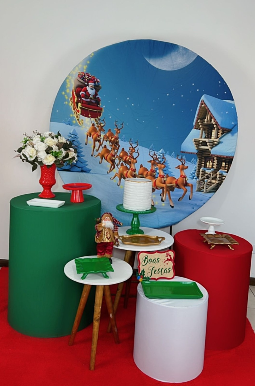 Kit Ouro Natal Rena - Modelo 2 - TudFestas