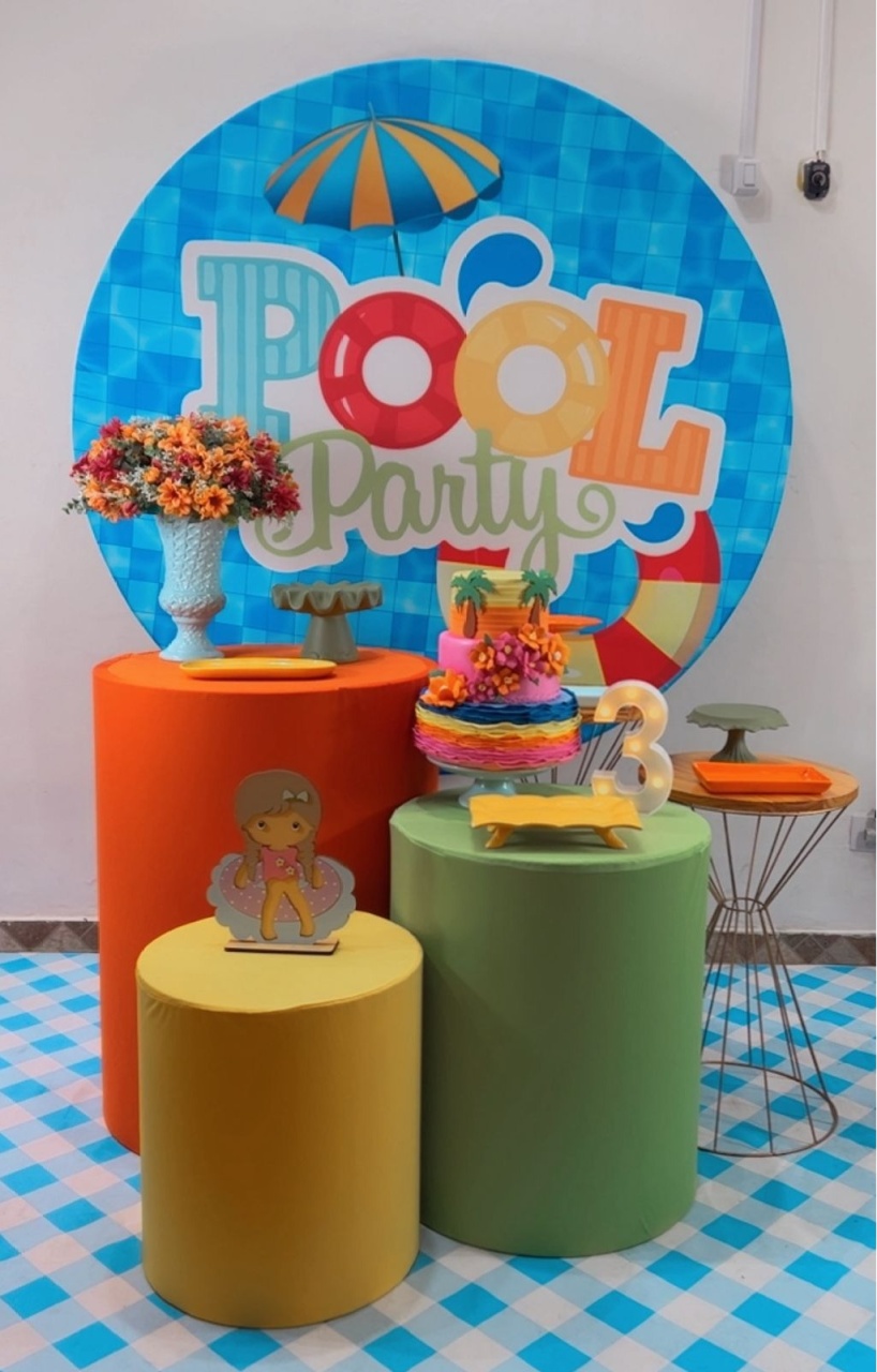 Kit Ouro Pool Party - TudFestas