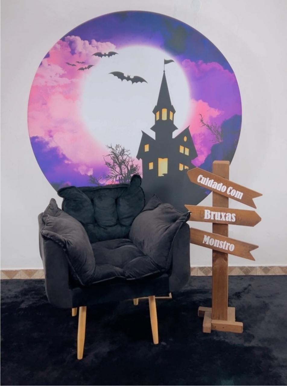 Cenário Halloween - Modelo 4 - TudFestas