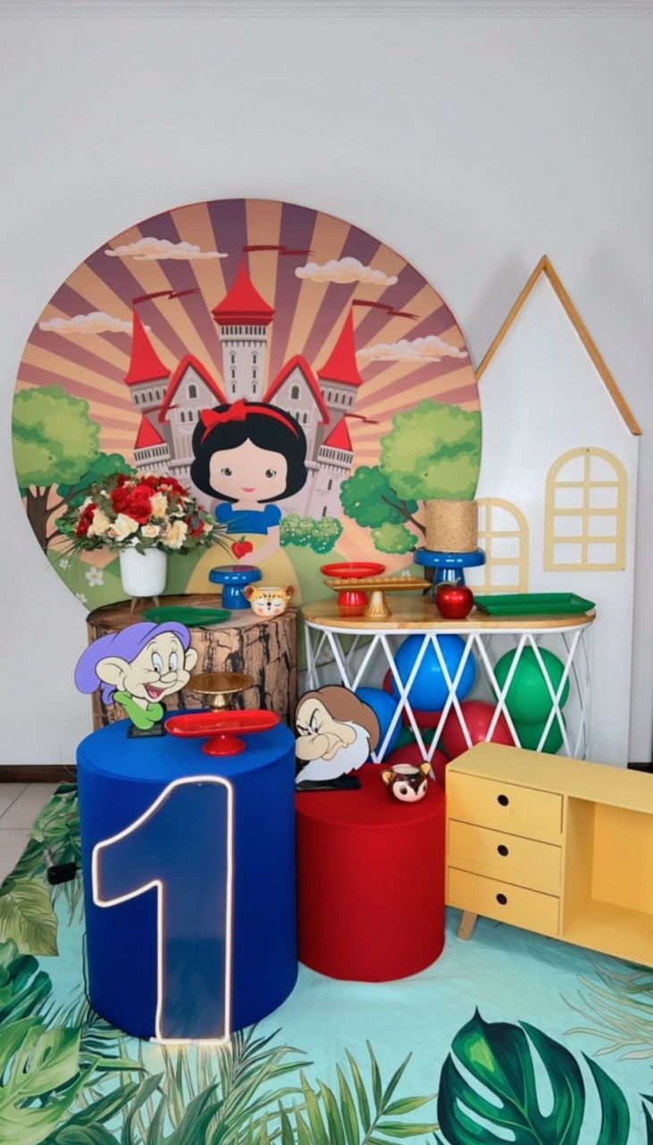 Composição Branca de Neve Baby Mod 11 - TudFestas