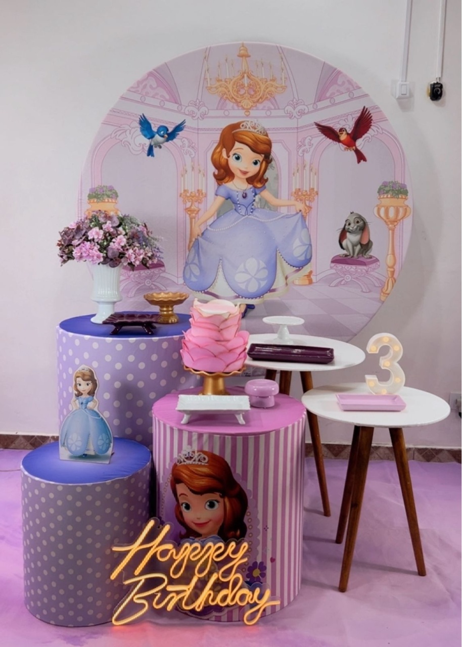 Kit Diamante Princesa Sofia - Modelo 2 - TudFestas