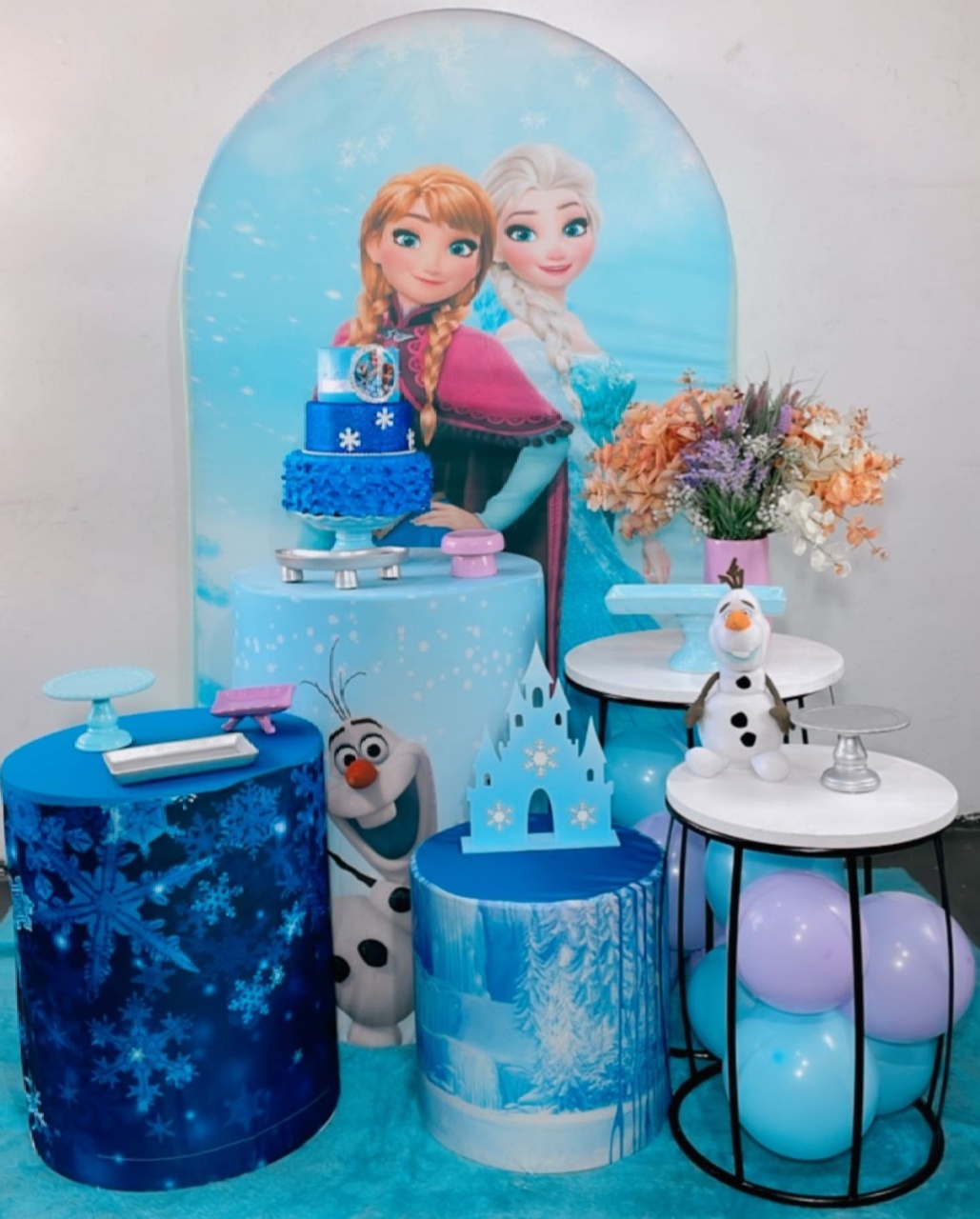 Kit Ouro Frozen E Ana - TudFestas