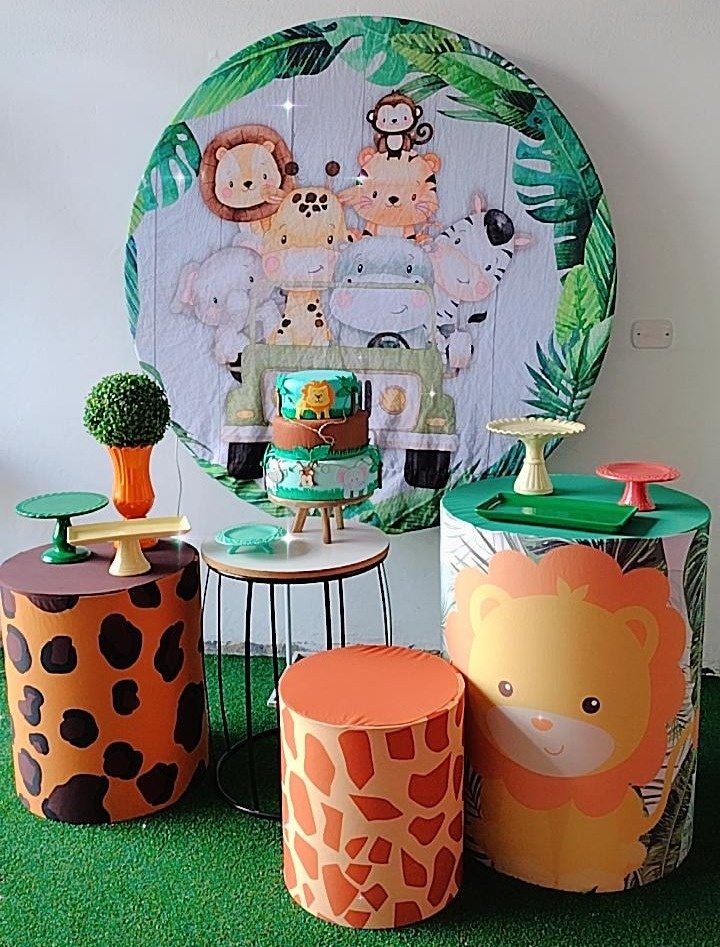 Kit Prata Safari - Modelo 1  - TudFestas