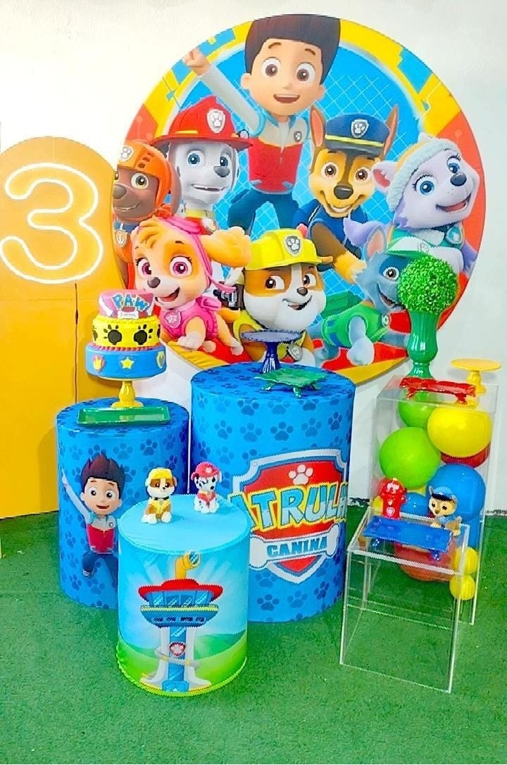 Patrulha Canina Composição - Modelo 2 - TudFestas