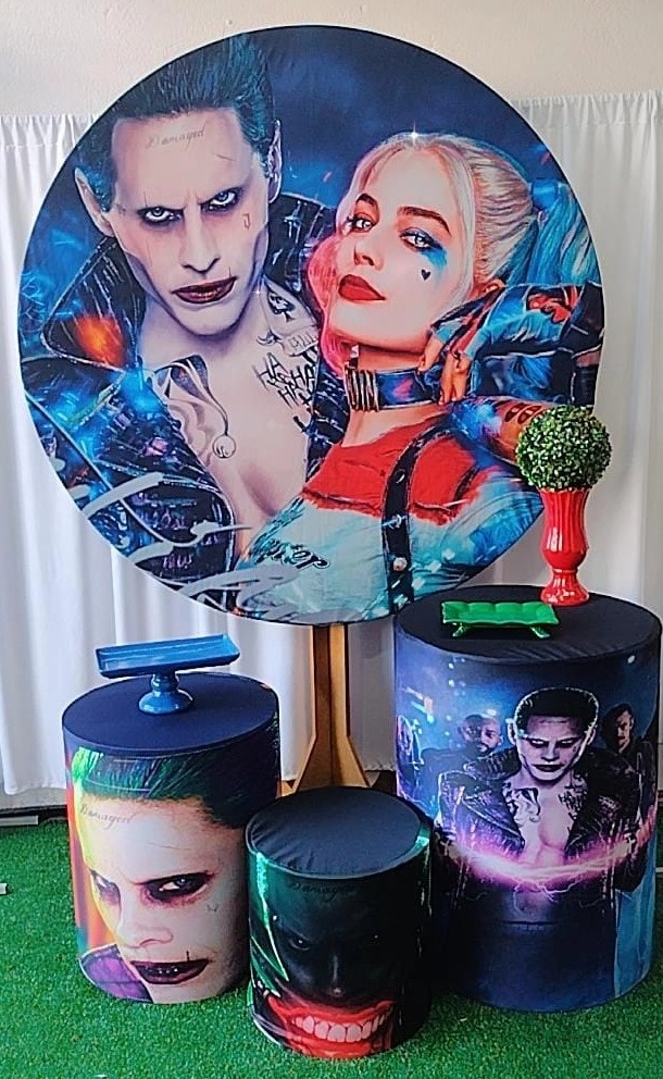 Kit Promocional Coringa E Alerquina - TudFestas