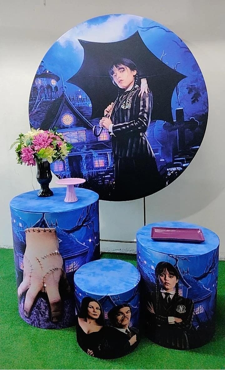 Kit Promocional Wandinha - TudFestas