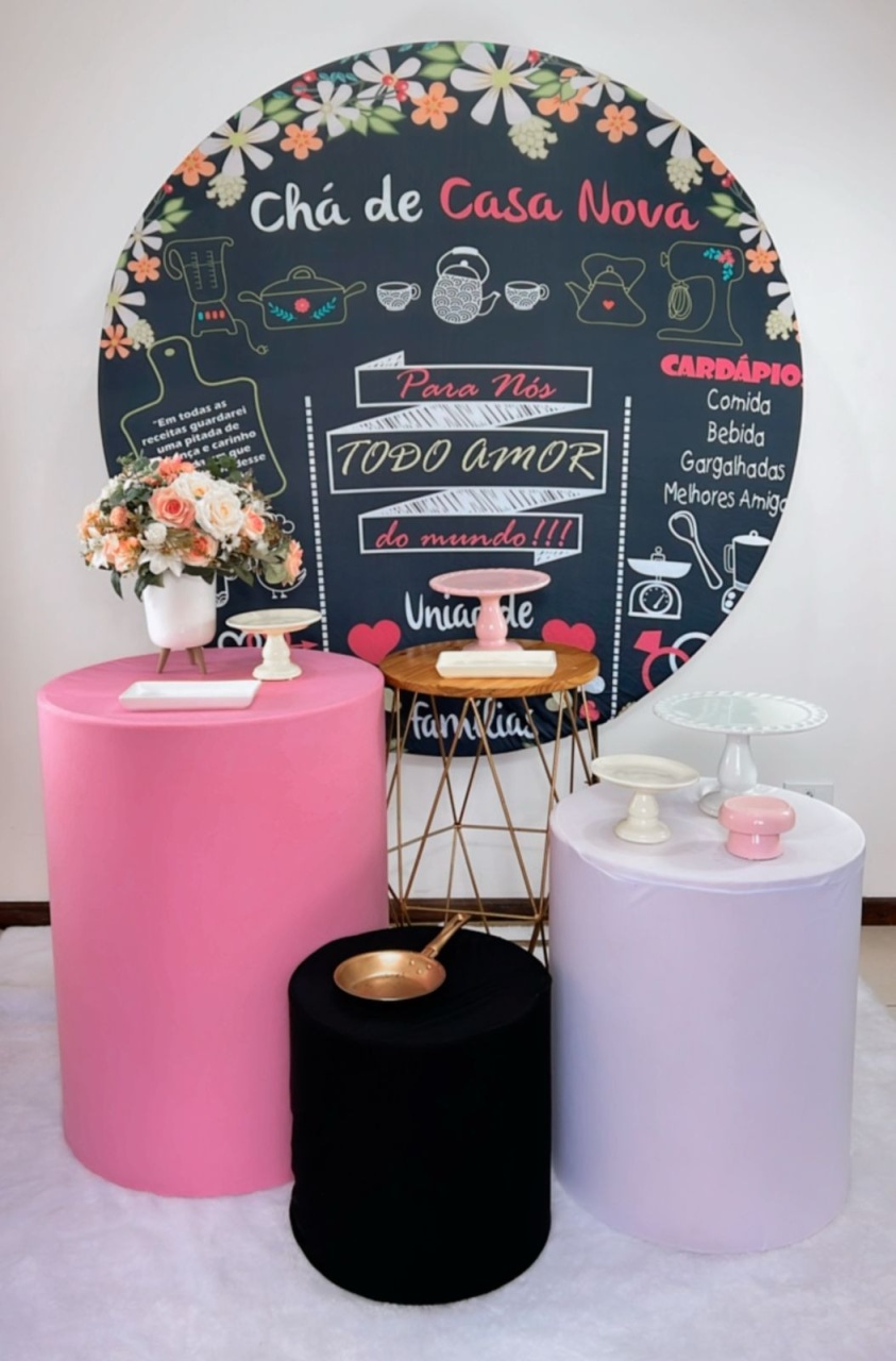 Kit Prata Chá de Casa Nova - Modelo 2 - TudFestas
