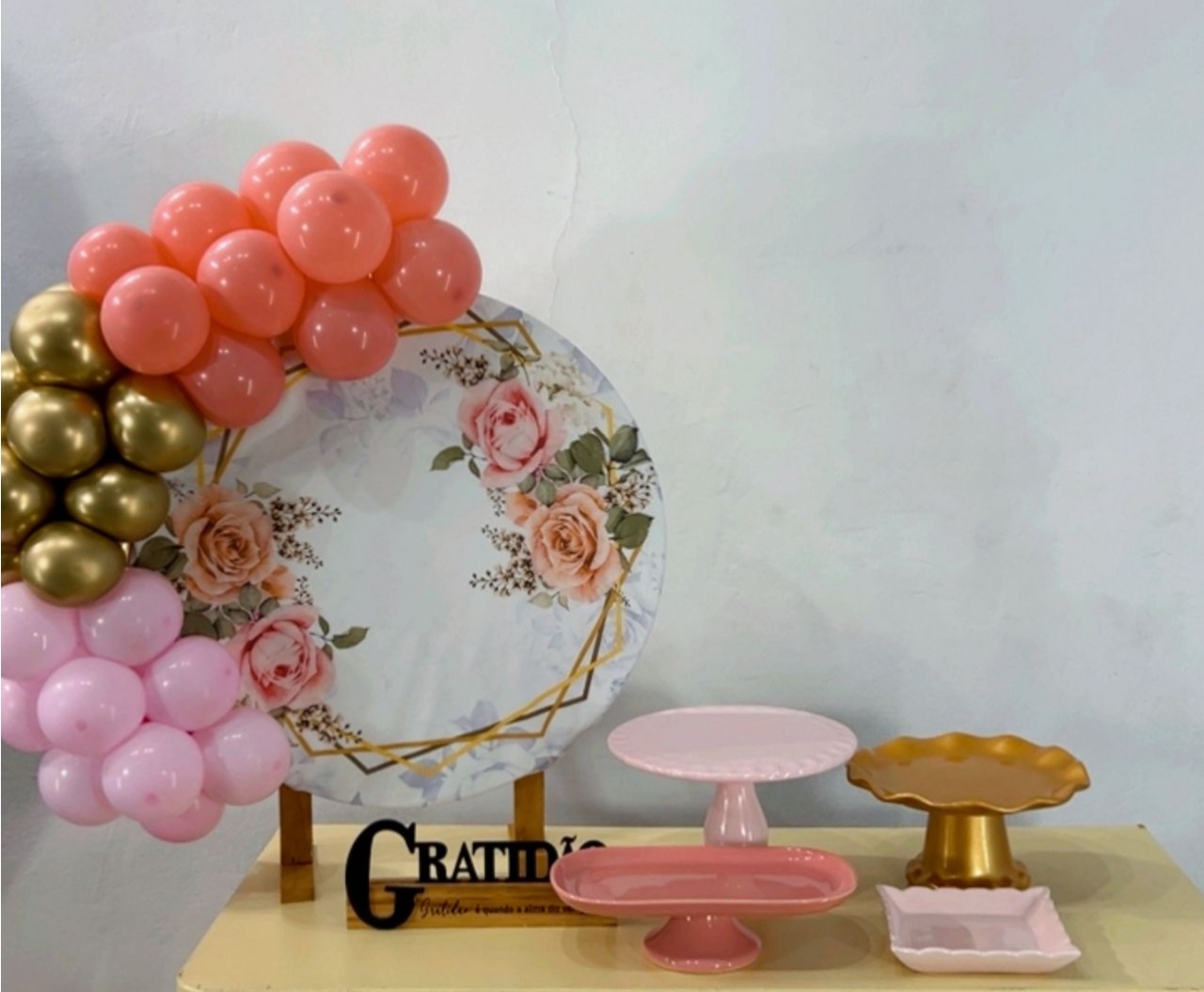 Kit Rubi Floral Rosa Mod 3 - TudFestas